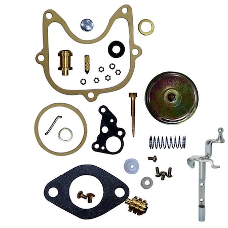 Aic Replacement Parts Carburetor Kit with Throttle Shaft Fits Ford 4000 5000 2000 3000 Fits Allis Chal KT-FSL90-0006